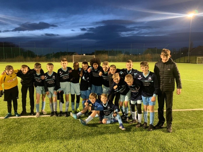 Under 14 football team